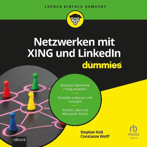 book cover for Netzwerken mit Xing und LinkedIn für Dummies