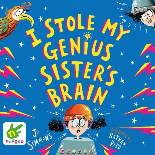 book cover for I Stole My Genius Sister's Brain