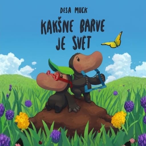 book cover for Kakšne barve je svet