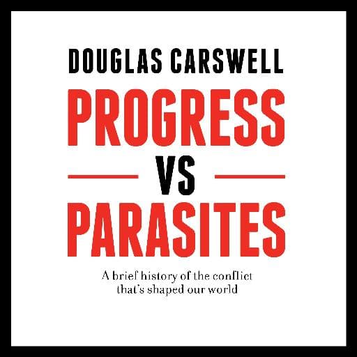 book cover for Progress vs Parasites