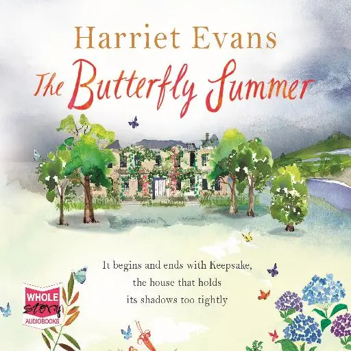 book cover for The Butterfly Summer