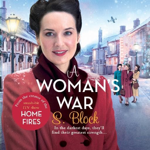 book cover for A Woman's War
