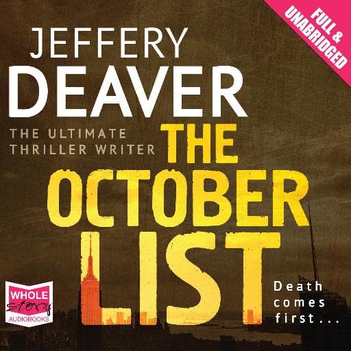 book cover for The October List