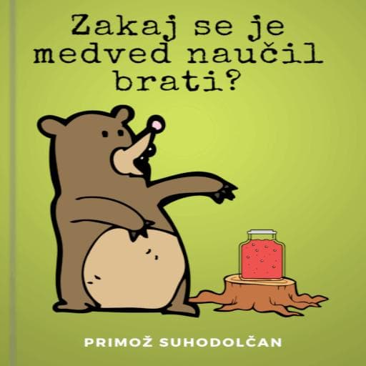 book cover for Zakaj se je medved naučil brati?