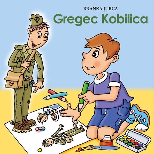 book cover for Gregec Kobilica