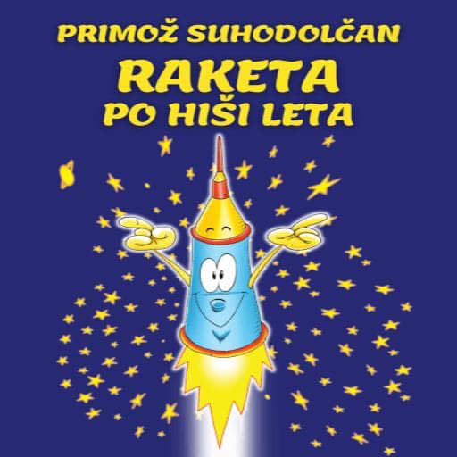 book cover for Raketa po hiši leta