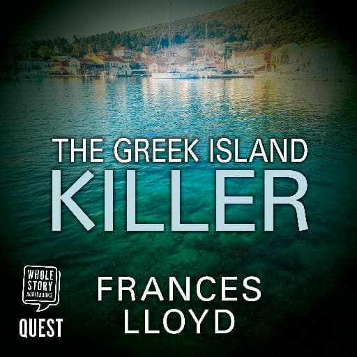 book cover for The Greek Island Killer