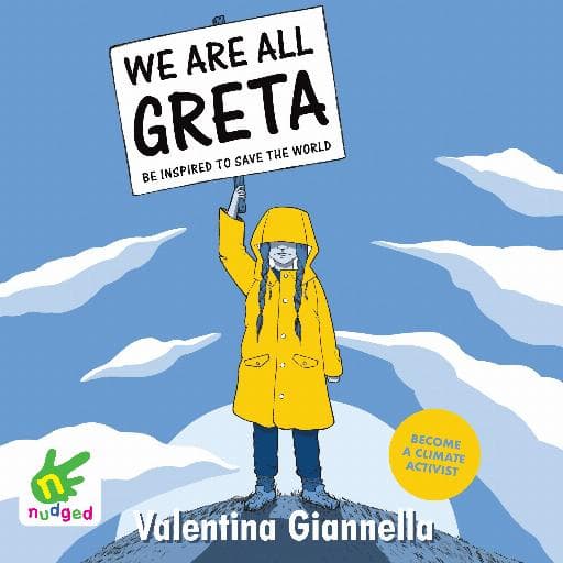 book cover for We Are All Greta