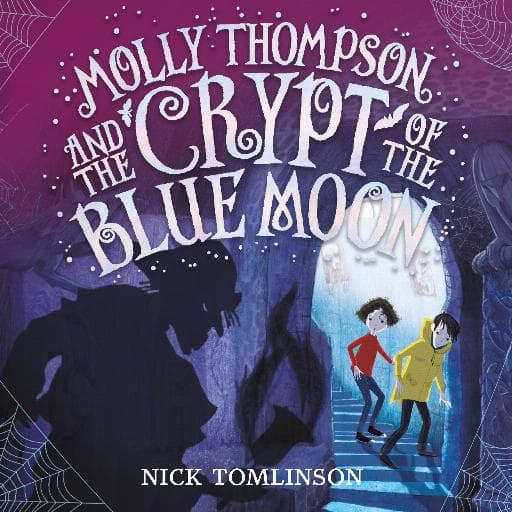 book cover for Molly Thompson and the Crypt of the Blue Moon