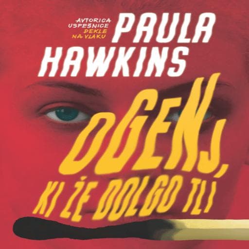 book cover for Ogenj, ki že dolgo tli