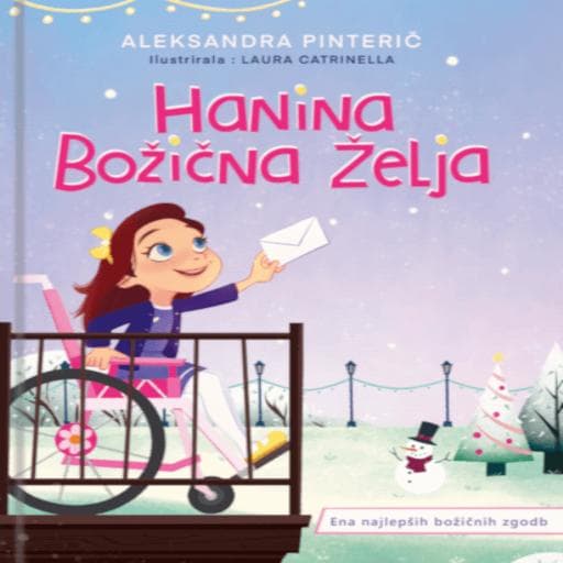 book cover for Hanina božična želja