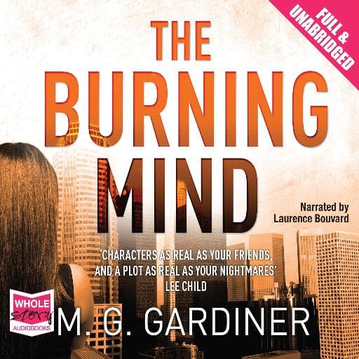 book cover for The Burning Mind