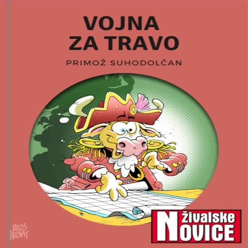 book cover for Vojna za travo
