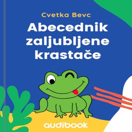 book cover for Abecednik zaljubljene krastače