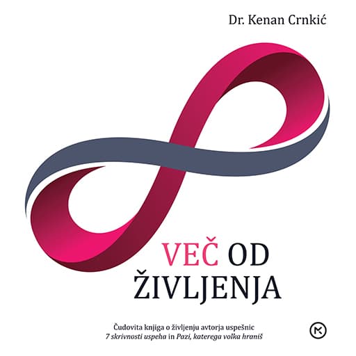 book cover for Več od življenja