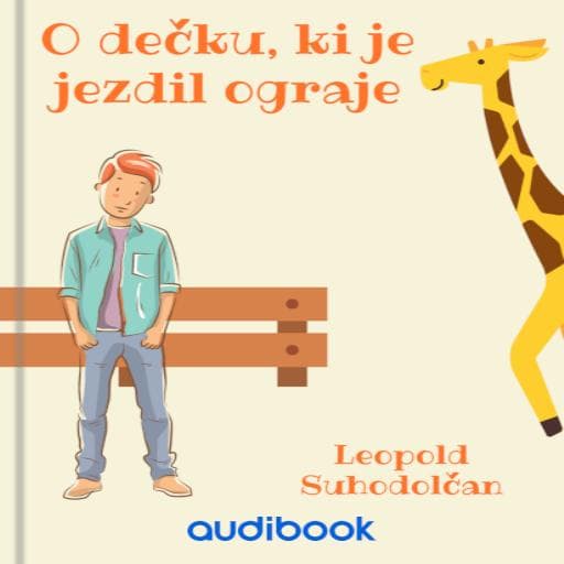 book cover for O dečku, ki je jezdil ograje