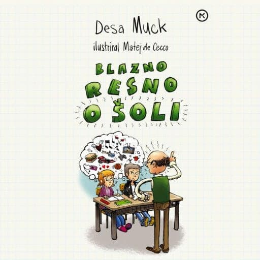 book cover for Blazno resno o šoli
