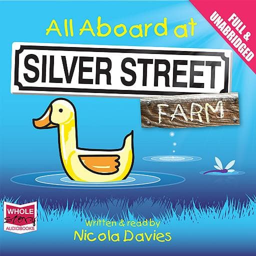 book cover for All Aboard at Silver Street Farm