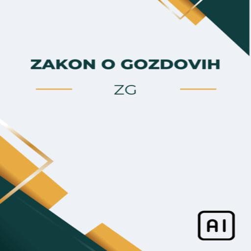 book cover for Zakon o gozdovih (ZG)