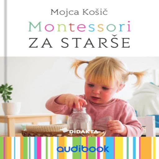 book cover for Montessori za starše