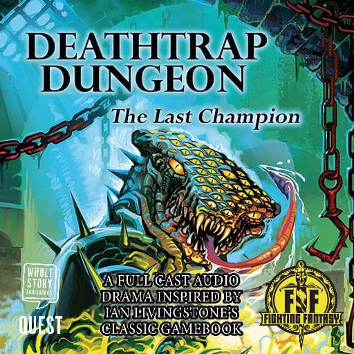 book cover for Deathtrap Dungeon: The Last Champion