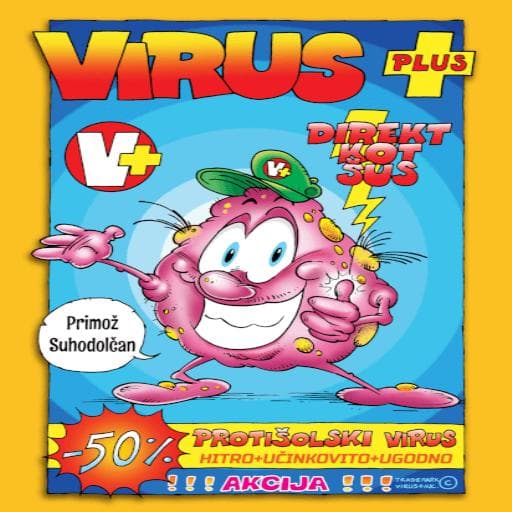 book cover for Super virus plus