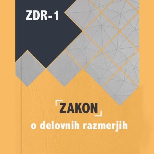 book cover for Zakon o delovnih razmerjih (ZDR-1)