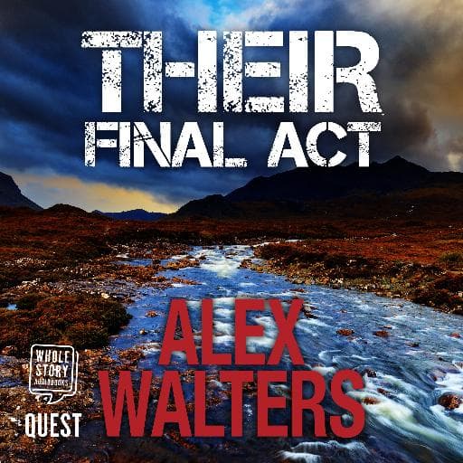 book cover for Their Final Act: a serial killer thriller