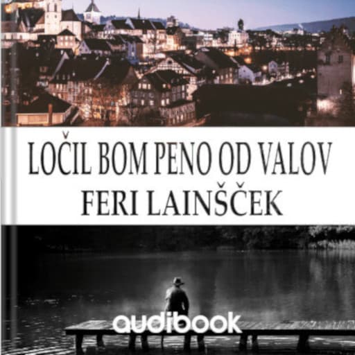 book cover for Ločil bom peno od valov