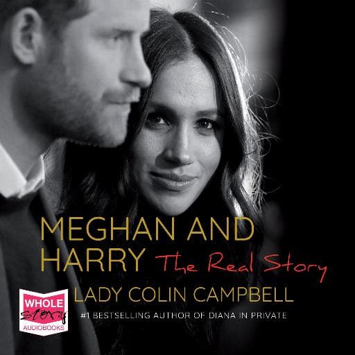 book cover for Meghan and Harry