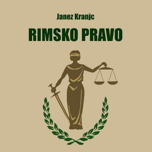 book cover for Rimsko pravo