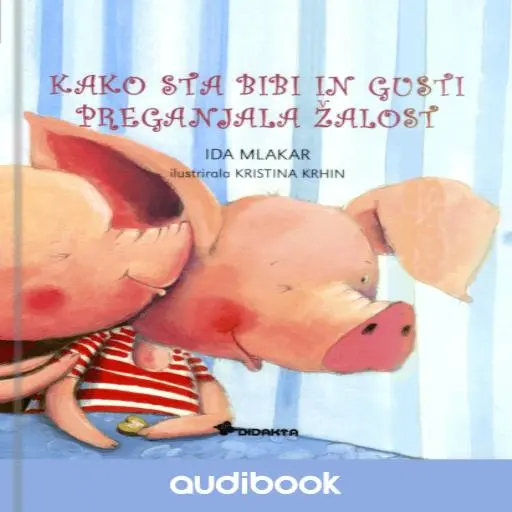 book cover for Kako sta Bibi in Gusti preganjala žalost