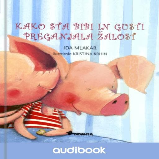 book cover for Kako sta Bibi in Gusti preganjala žalost