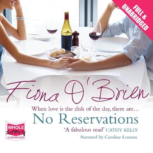 book cover for No Reservations