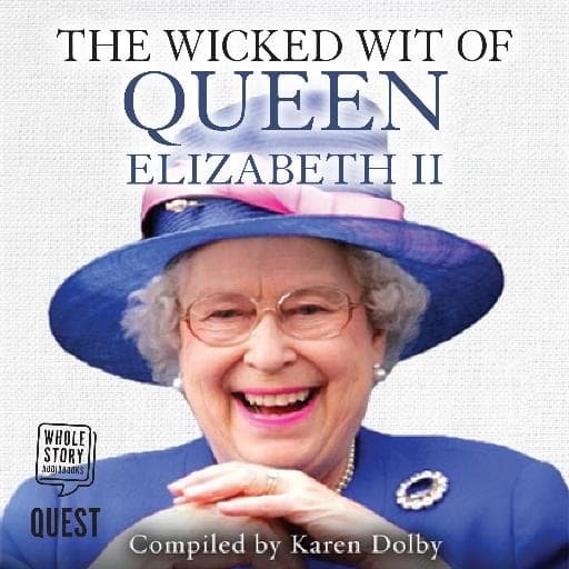 book cover for The Wicked Wit of Queen Elizabeth II