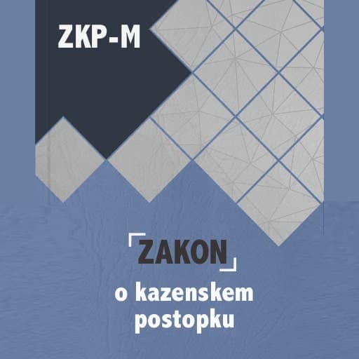 book cover for Zakon o kazenskem postopku (ZKP)