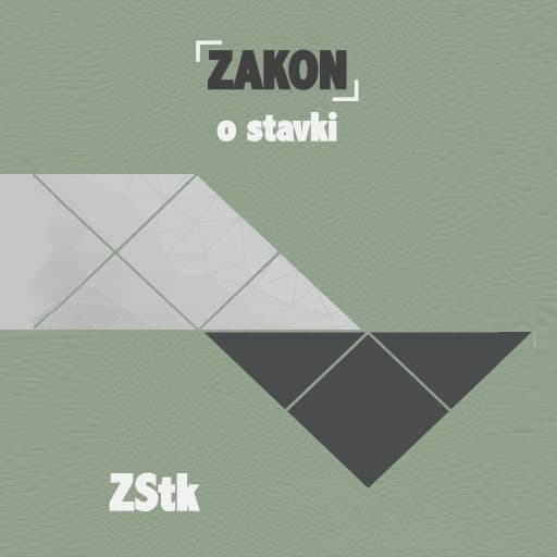 book cover for Zakon o stavki (ZStk)