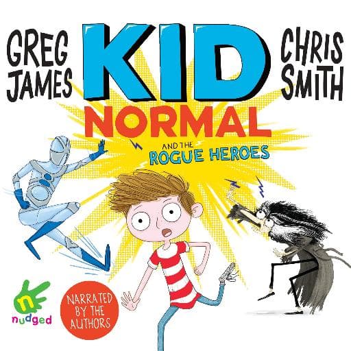 book cover for Kid Normal and the Rogue Heroes