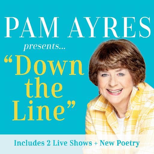 book cover for Pam Ayres - Down the Line