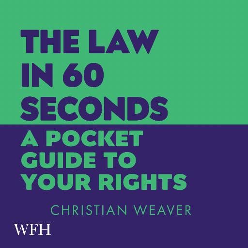book cover for The Law in 60 Seconds