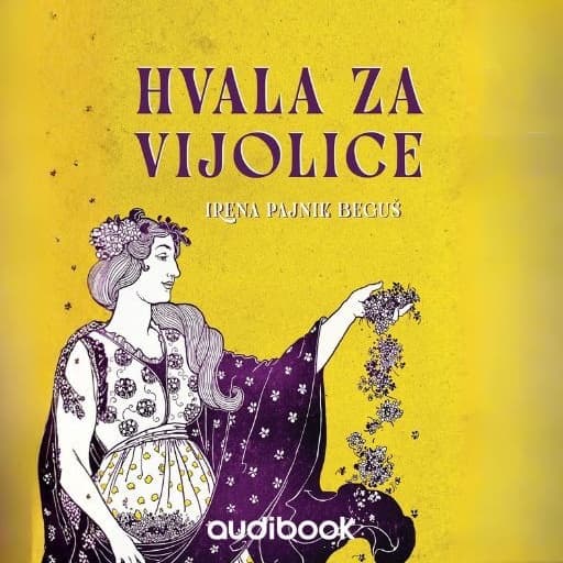 book cover for Hvala za vijolice