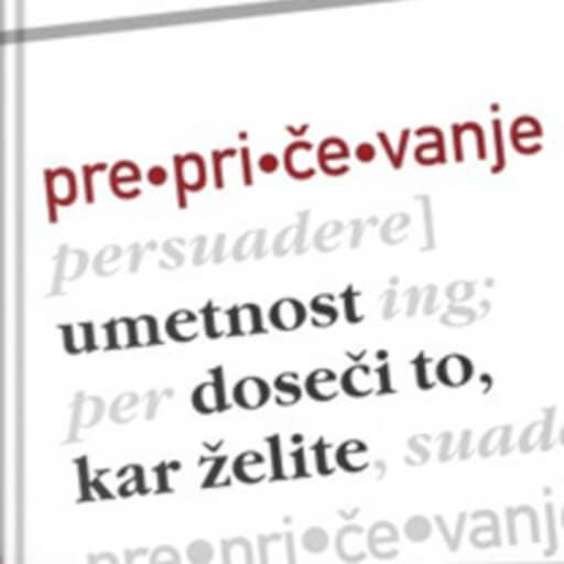 book cover for Prepričevanje