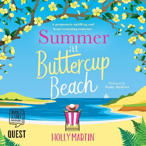 book cover for Summer at Buttercup Beach