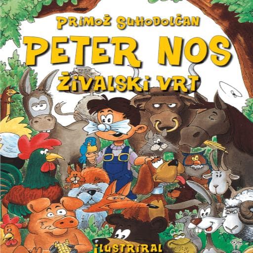 book cover for Živalski vrt