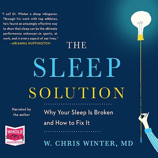 book cover for The Sleep Solution