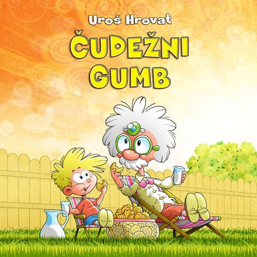 book cover for Čudežni gumb