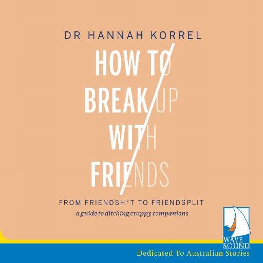 book cover for How to Break Up with Friends