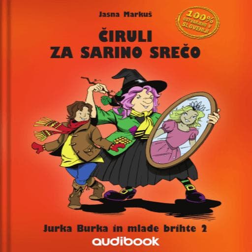book cover for Čiruli za Sarino srečo