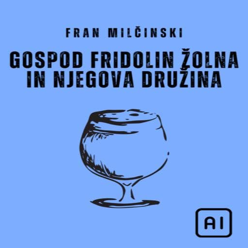 book cover for Gospod Fridolin Žolna in njegova družina