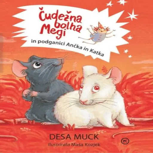 book cover for Čudežna bolha Megi in podganici Ančka in Katka